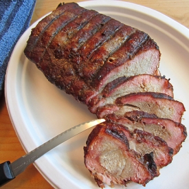 Honey Glazed Mesquite Smoked Pork