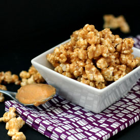 No Bake Peanut Butter Popcorn