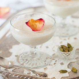 Almond-Rice Cream Pudding