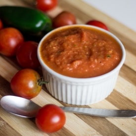 Easy Roasted Tomato Salsa