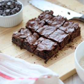 Oat Flour Brownies (Gluten Free)