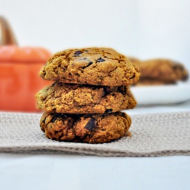 Pumpkin Chocolate Chunk Cookies