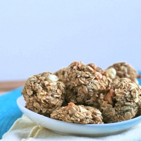 Healthy Oatmeal Banana Cookie Bites