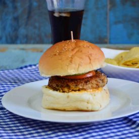 Black Eyed Bean Burgers