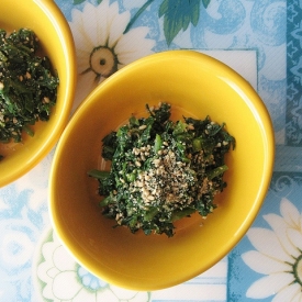 Edible Chrysanthemum Shungiku Salad