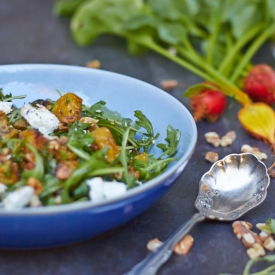 Roasted Golden Beet Salad