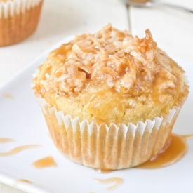 Coconut Caramel Muffins