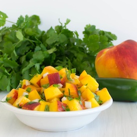 Fresh Peach Salsa