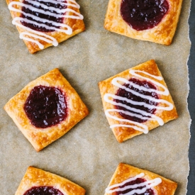 Cherry Jam Danishes