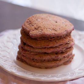 Raspberry Chia Seed Pancakes