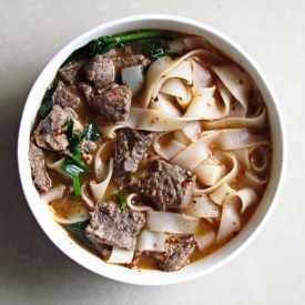 Noodle Soup With Marinated Beef