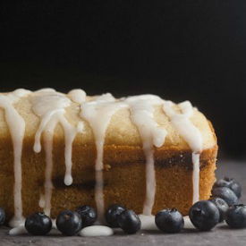 Blueberry-Lavender Coffee Cake