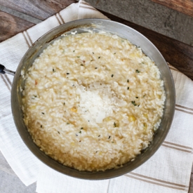 Acorn Squash & Thyme Risotto