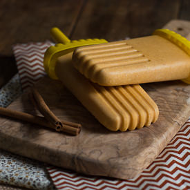 Pumpkin Cheesecake Popsicles