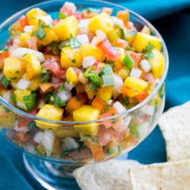 Fresh Peach Salsa