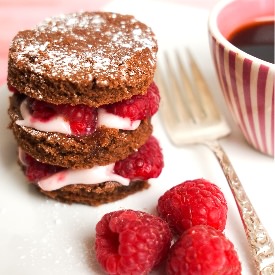 Chocolate and Raspberry Towers