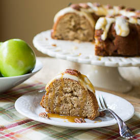 Caramel Apple Pound Cake