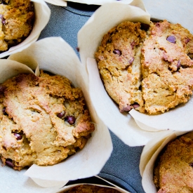 Sweet Potato Chocolate Chip Muffins