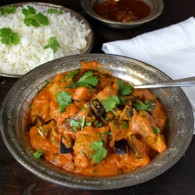 Lamb and Eggplant Tikka Masala