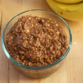 Bananas Foster Slow Cooker Oatmeal