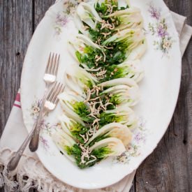 Stir-fry Bok Choy w/ Anchovies