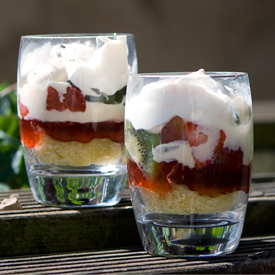 Strawberry & Kiwi Mini Trifle