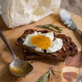 Peach Rosemary Jam