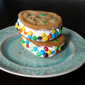 Best Chocolate Chip Cookie Sandwich