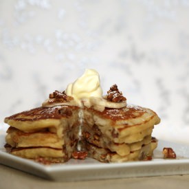 Banana Walnut Pancakes