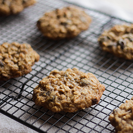 High-Altitude Oatmeal Raisin Cookie