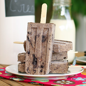 Oreo Cookies and Cream Pudding Pops