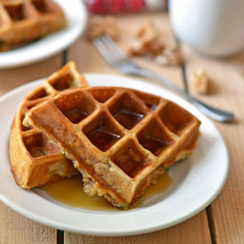 Zucchini Waffles