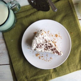 Chocolate Peanut Butter Truffle Pie