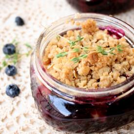 Blueberry Lemon & Thyme Crisp