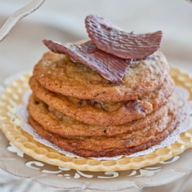 Chocolate Potato Chip Cookies