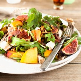 Fig and Peach Salad