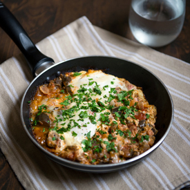 Eggs Simmer in Summer Tomato Sauce