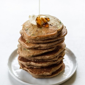 Mini Zucchini Bread Pancakes