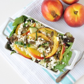 Cauliflower Nectarine Salad