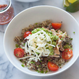 Quinoa Burrito Bowls