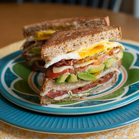 Club BLT with Avocado