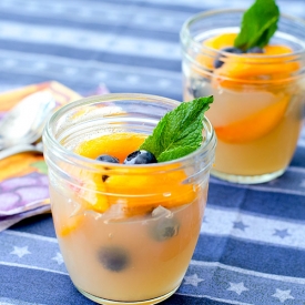 Peach, Honey and Ginger Jelly