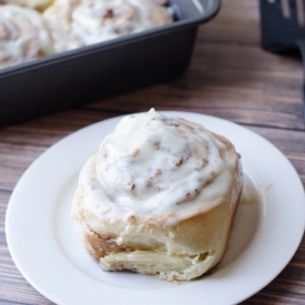 Double Cream Cheese Cinnamon Rolls