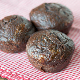 Chocolate Peanut Butter Muffins