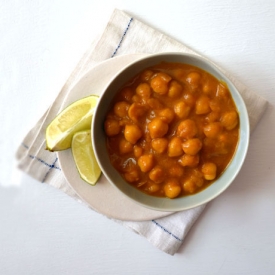 Creamy Curried Chickpeas