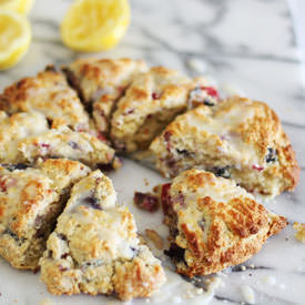 Lemon Berry Scones