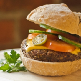 Smokey Veggie Cocoa Burger