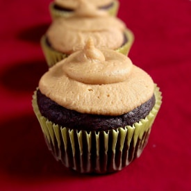 Chocolate Peanut Butter Cupcakes