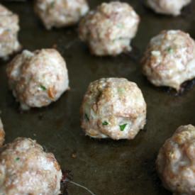 Simple Baked Meatballs