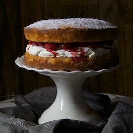 Strawberry Teacake